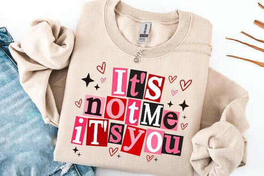 It's Not me it's You DTF Transfer