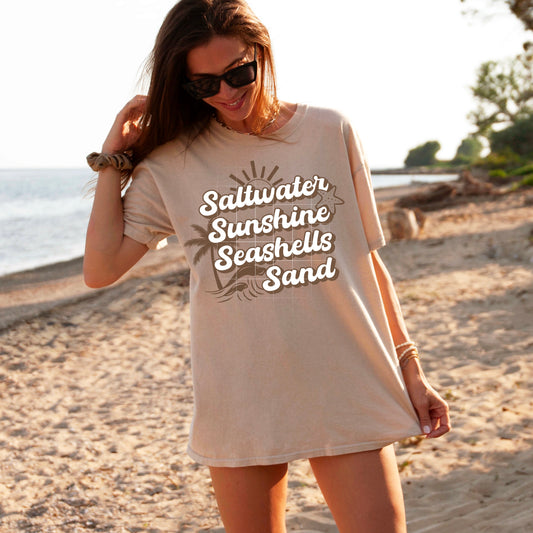 Saltwater, Seashells, Sunshine, and Sand