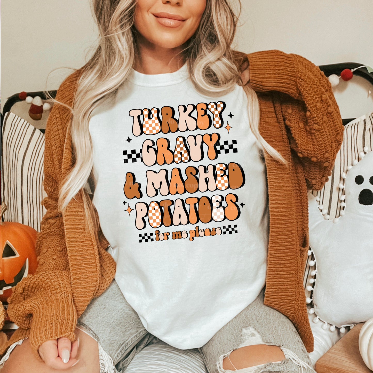 Turkey, Gravy, Mashed Potatoes Thanksgiving