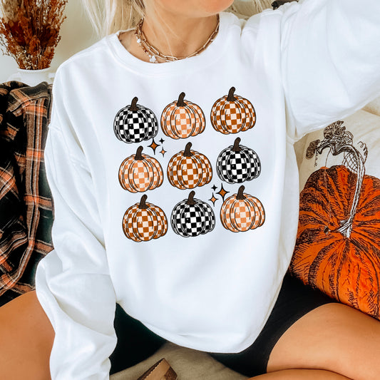 Checkered Pumpkins