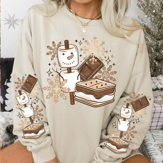Smores snowman Sleeves