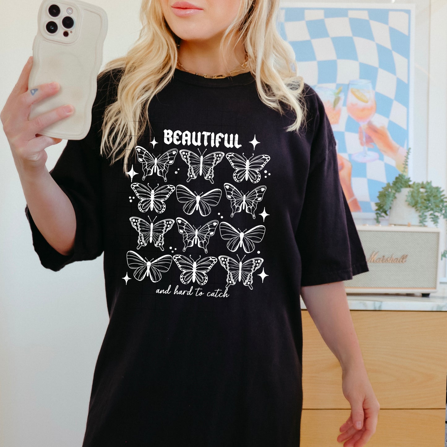 Beautiful and Hard to Catch Butterfly