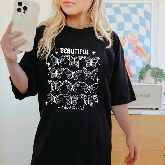 Beautiful and Hard to Catch Butterfly