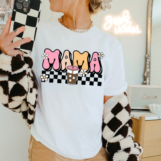 Mama Coffee Checkered