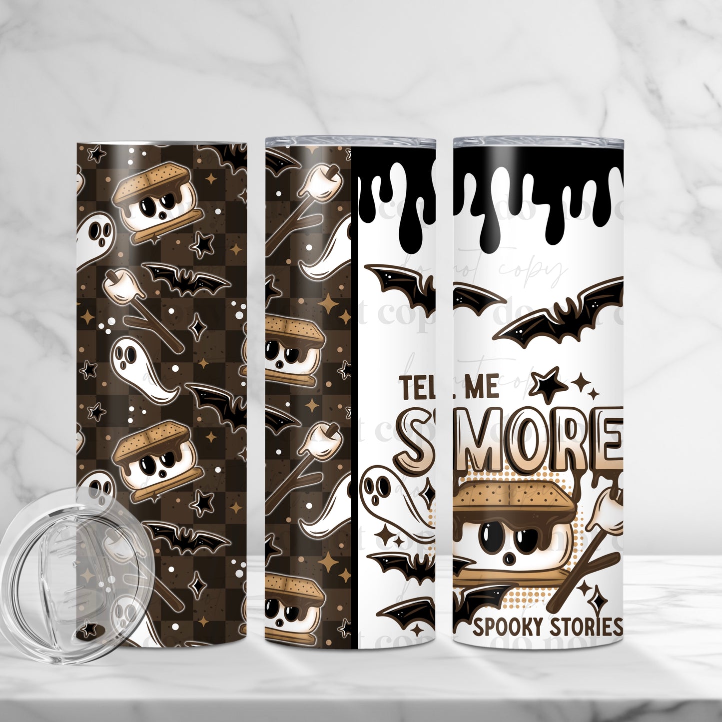 Tell me Smore spooky stories 20 oz tumbler