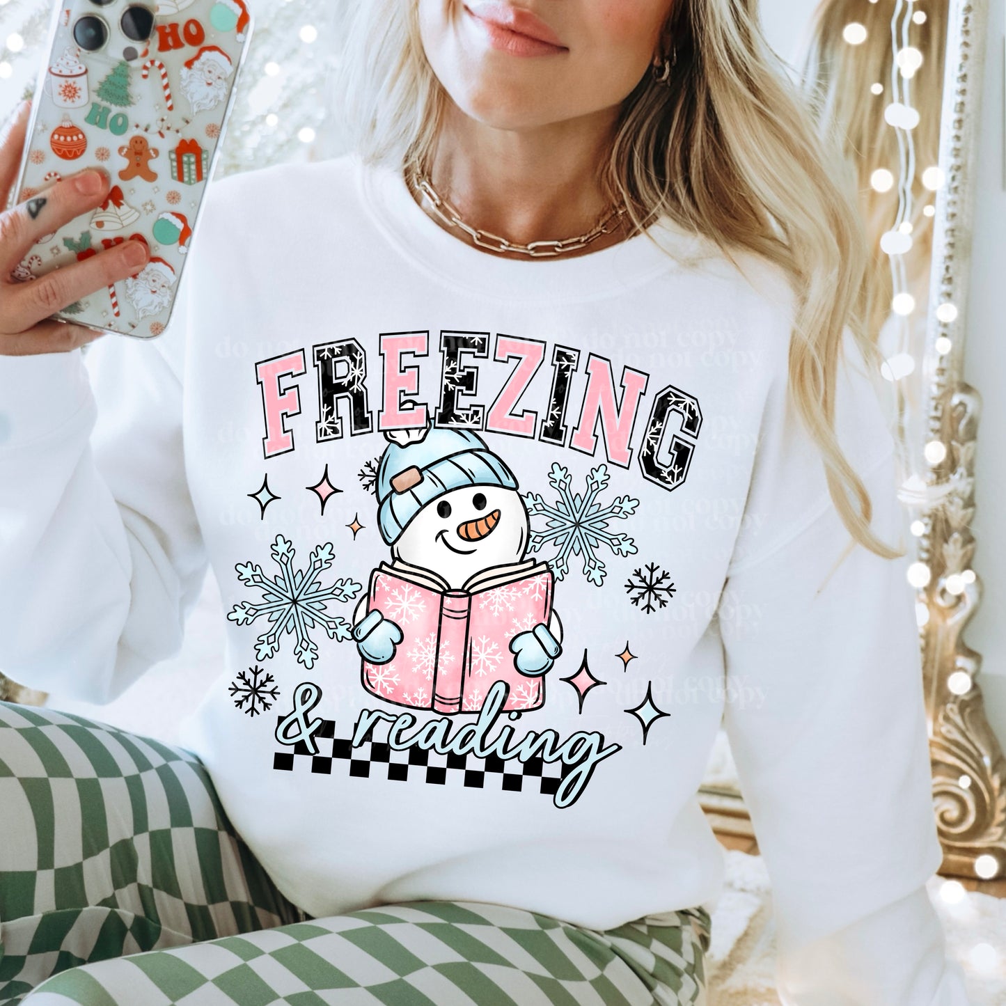 Freezing and Reading  DTF Transfer