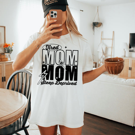 Tired Mom, Sleep Deprived