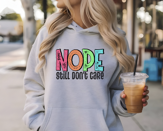 DTF transfer Nope, still don't care