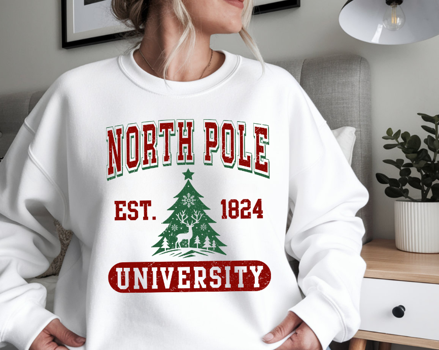North Pole University Distressed