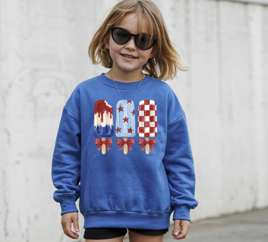 Patriotic Popsicles DTF Transfer
