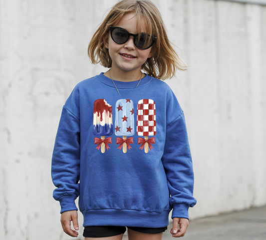 Patriotic Popsicles DTF Transfer