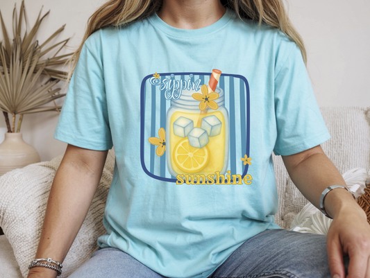 Sippin Sunshine DTF Transfer