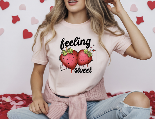 Feeling Sweet Strawberries DTF Transfer