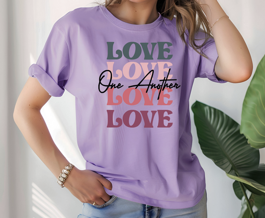 Love one Another DTF Transfer