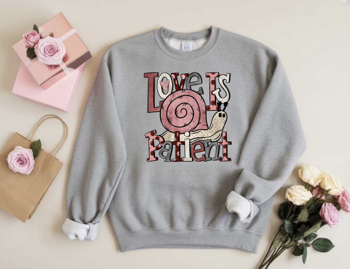 Love is Patient DTF Transfer