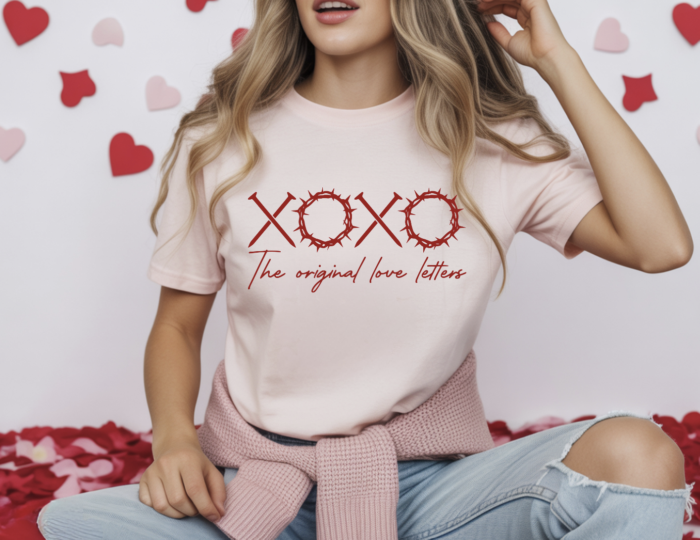 xoxo the original love letters DTF Transfer