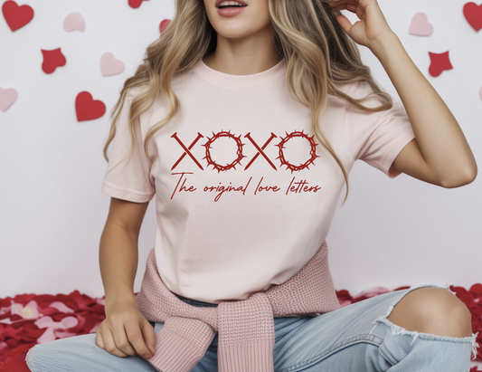xoxo the original love letters DTF Transfer