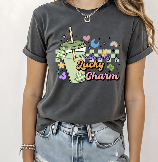 Lucky Charm drink St Patrick's Day DTF Transfer