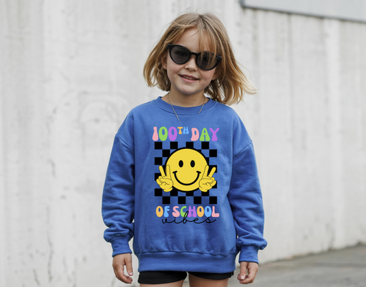 100 Days of School Smile DTF Transfer