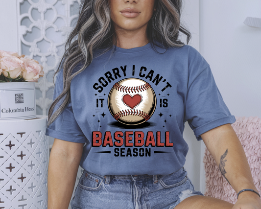 Sorry, I can't its Baseball Season DTF Transfer