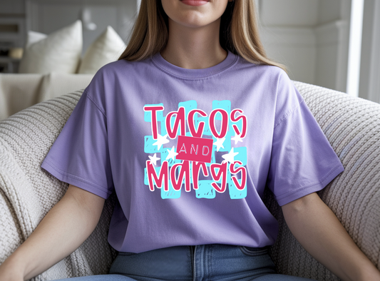 Tacos and Margs DTF Transfer