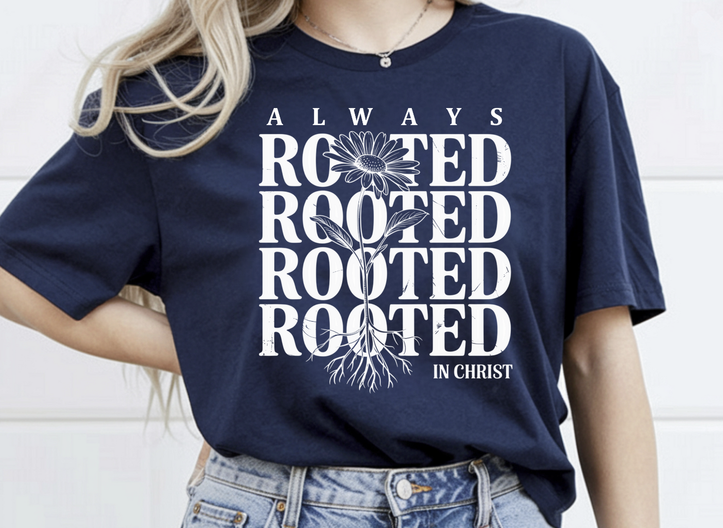 Rooted in Christ DTF Transfer