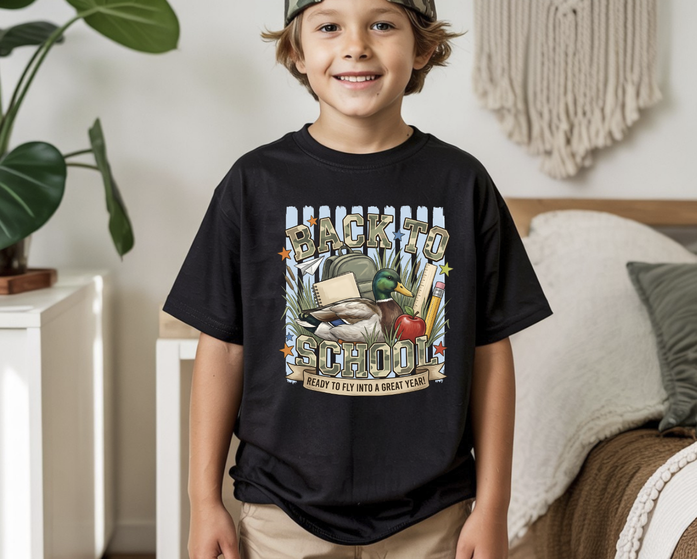 Back to School Camo DTF Transfer