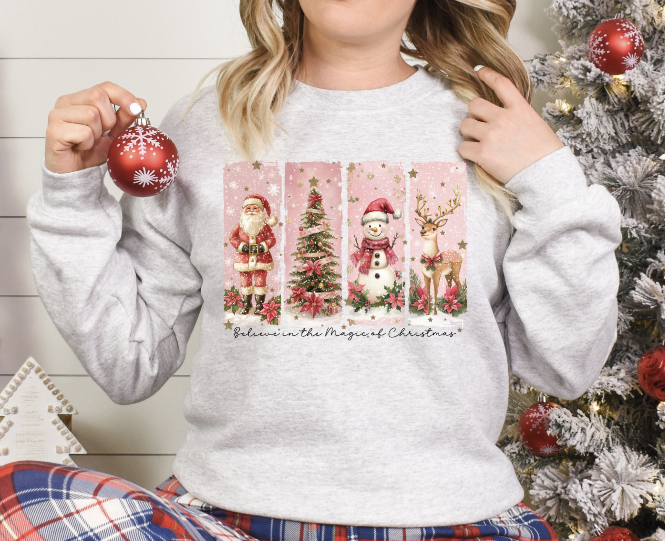 DTF transfer Believe in the Magic of Christmas