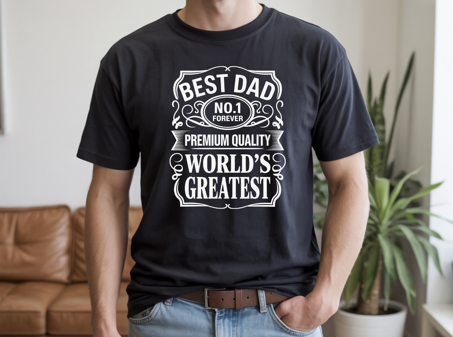 Best Dad DTF Transfer