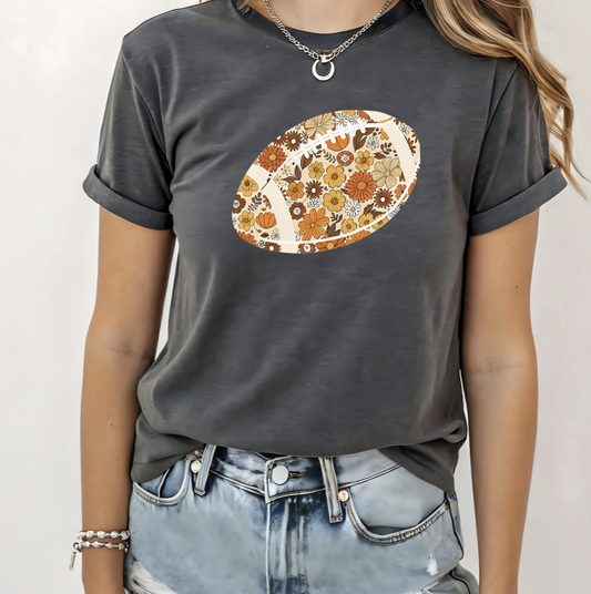 Boho Floral Football