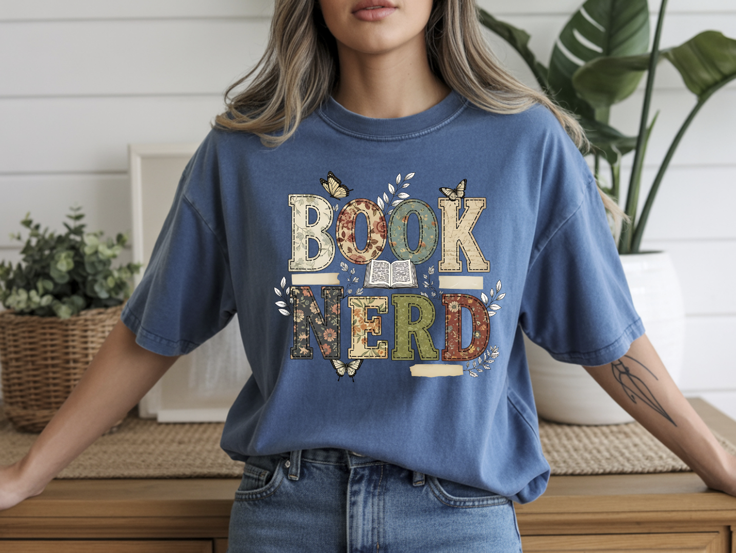 Book Nerd DTF Transfer