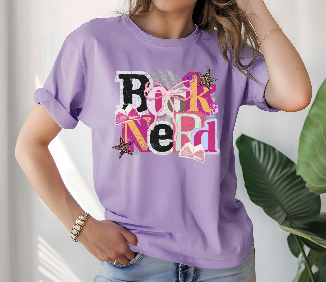 Book Nerd DTF Transfer