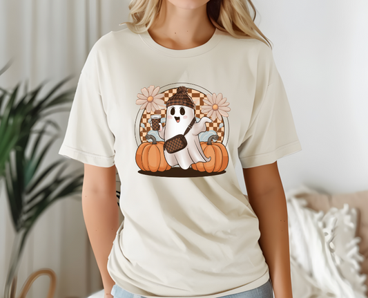 Bougie Checkered Ghost