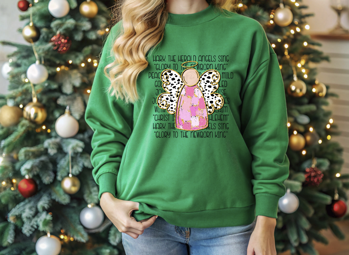 Christmas Angel DTF Transfer