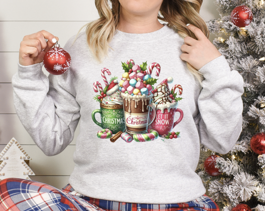 Christmas let it show cocoa and coffee