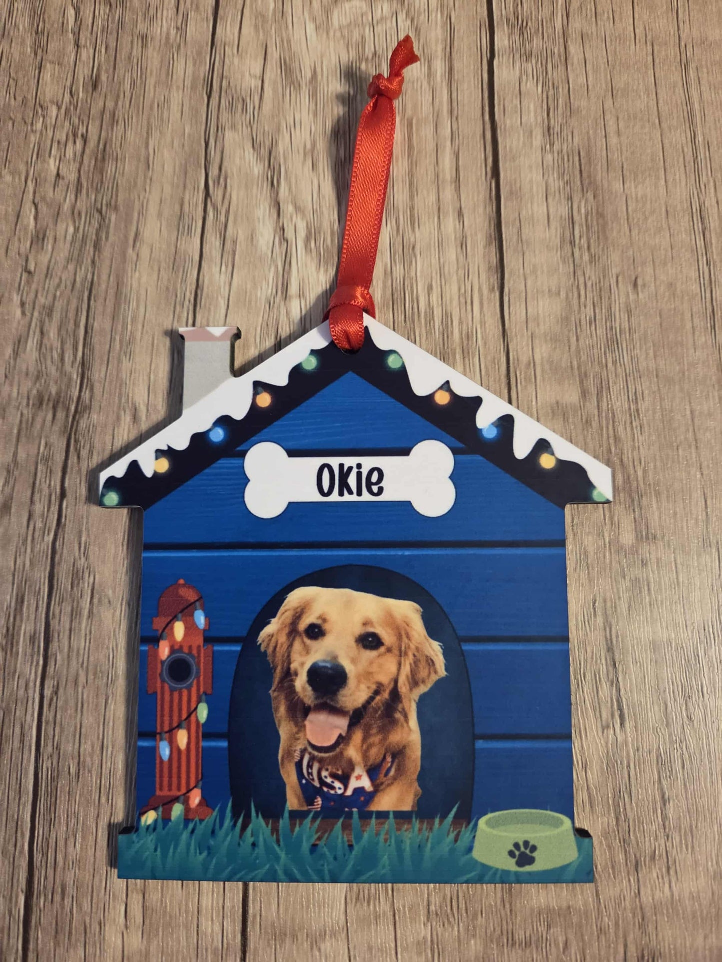 Dog House Christmas Ornament