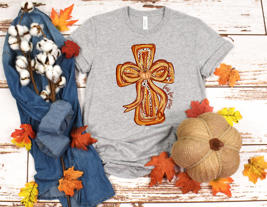 Fall for Jesus cross