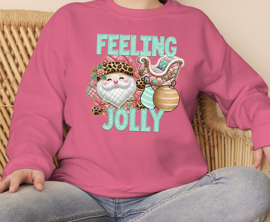 Feeling Jolly Snowman DTF Transfer