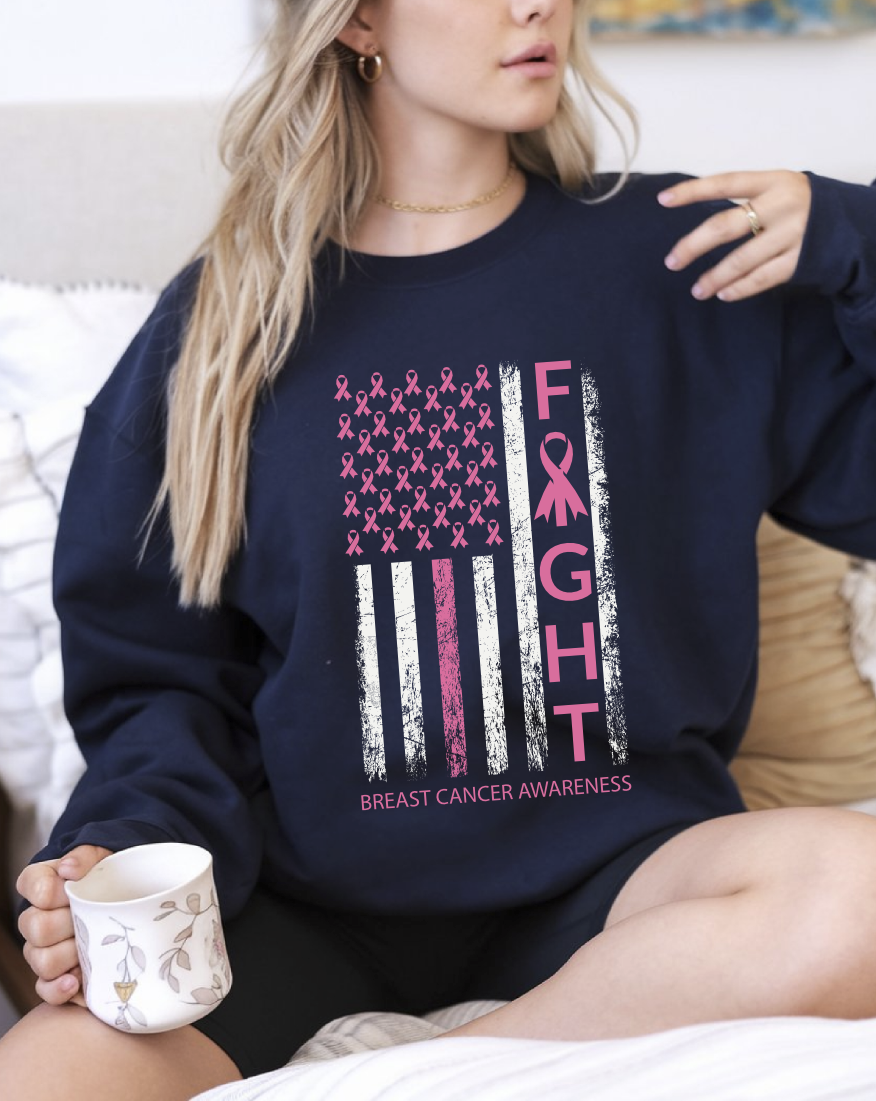Fight Breast Cancer Flag