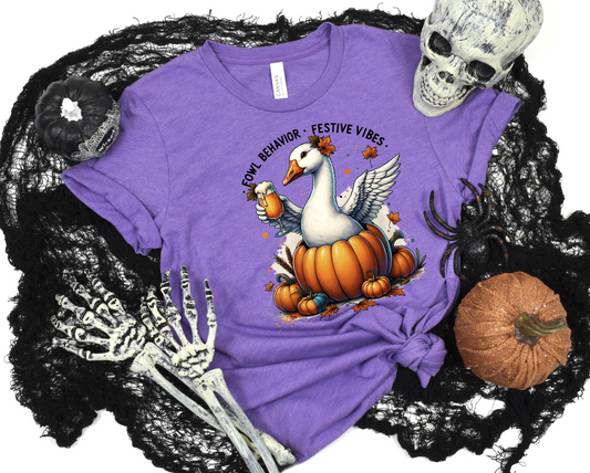 Fowl Behavior Halloween Goose