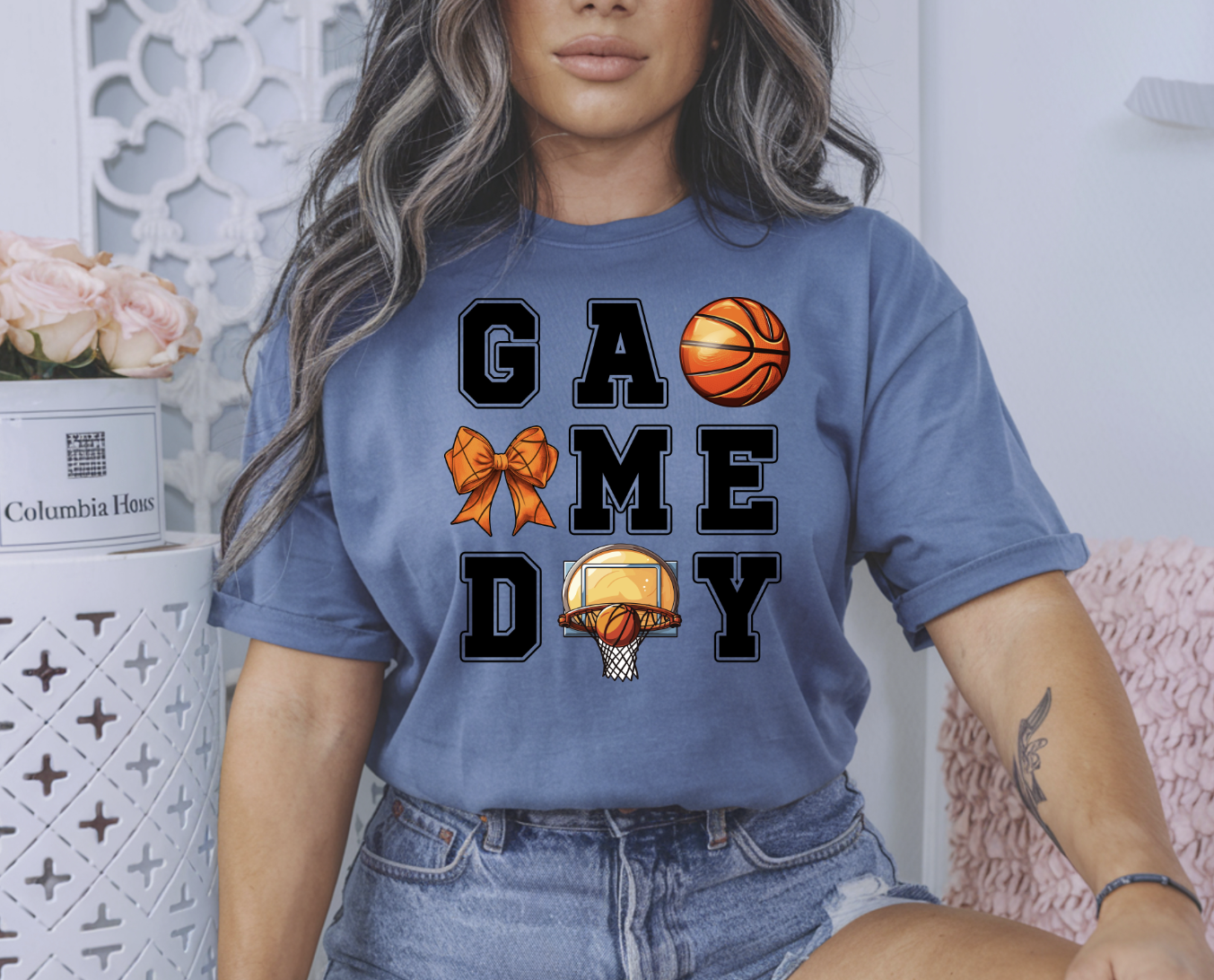 Game Day Basketball DTF Transfer