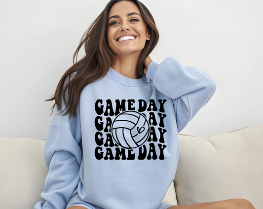 Volleyball game day