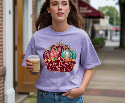 Give thanks to the Lord