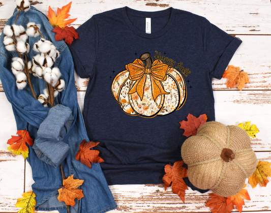 Happy Fall Pumpkin
