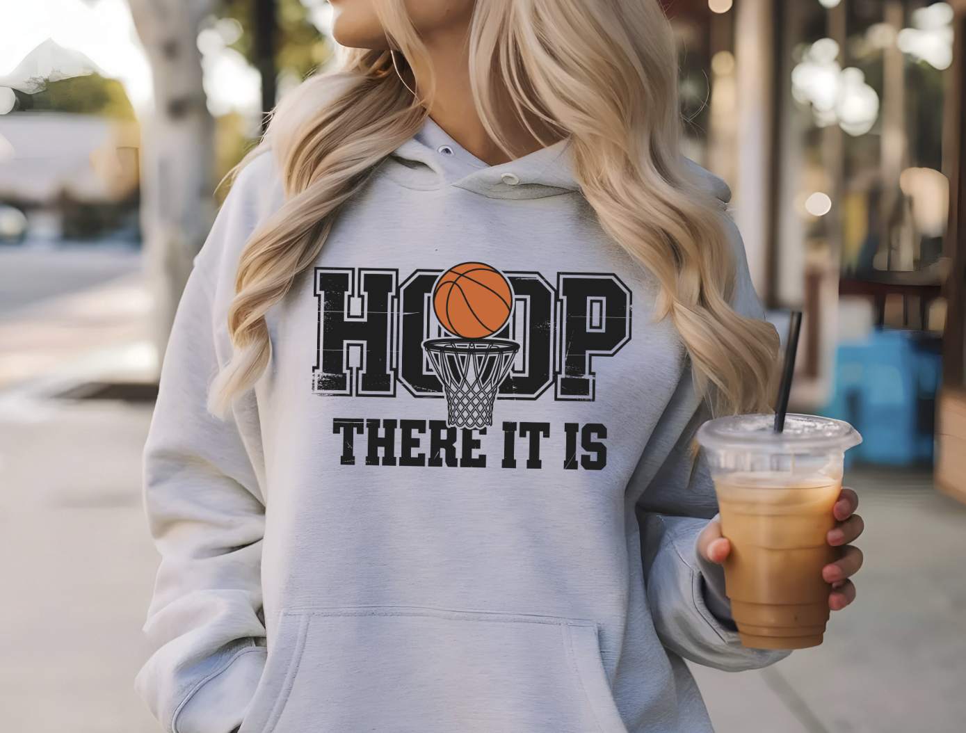 Hoop there it is Basketball DTF Transfer