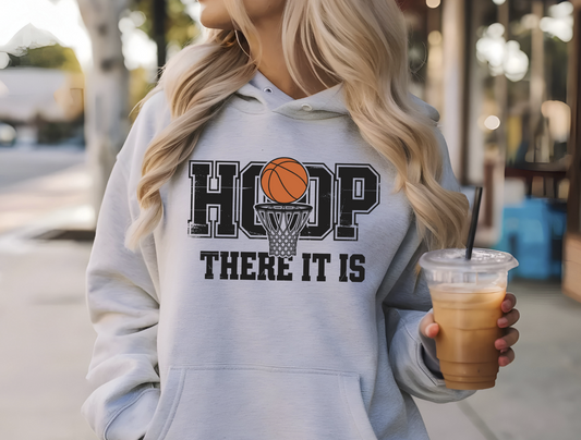 Hoop there it is Basketball DTF Transfer