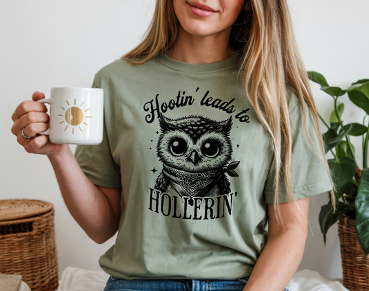 Hootin Leads to Hollerin Owl