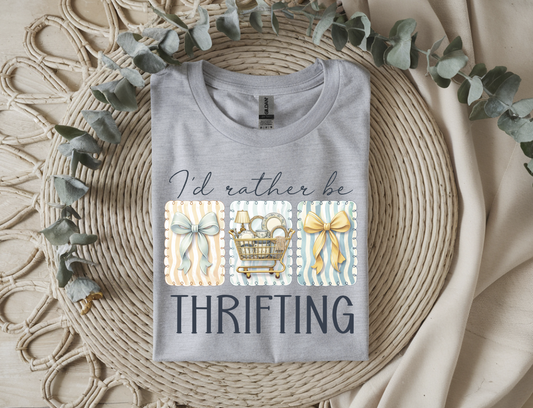 I'd Rather be Thrifting DTF Transfer