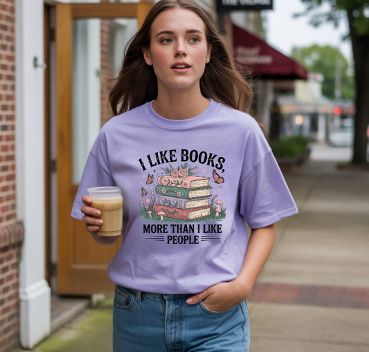 I like books more than I like people