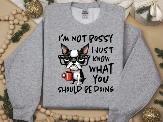 I'm not bossy, I just know what you should be doing DTF Transfer
